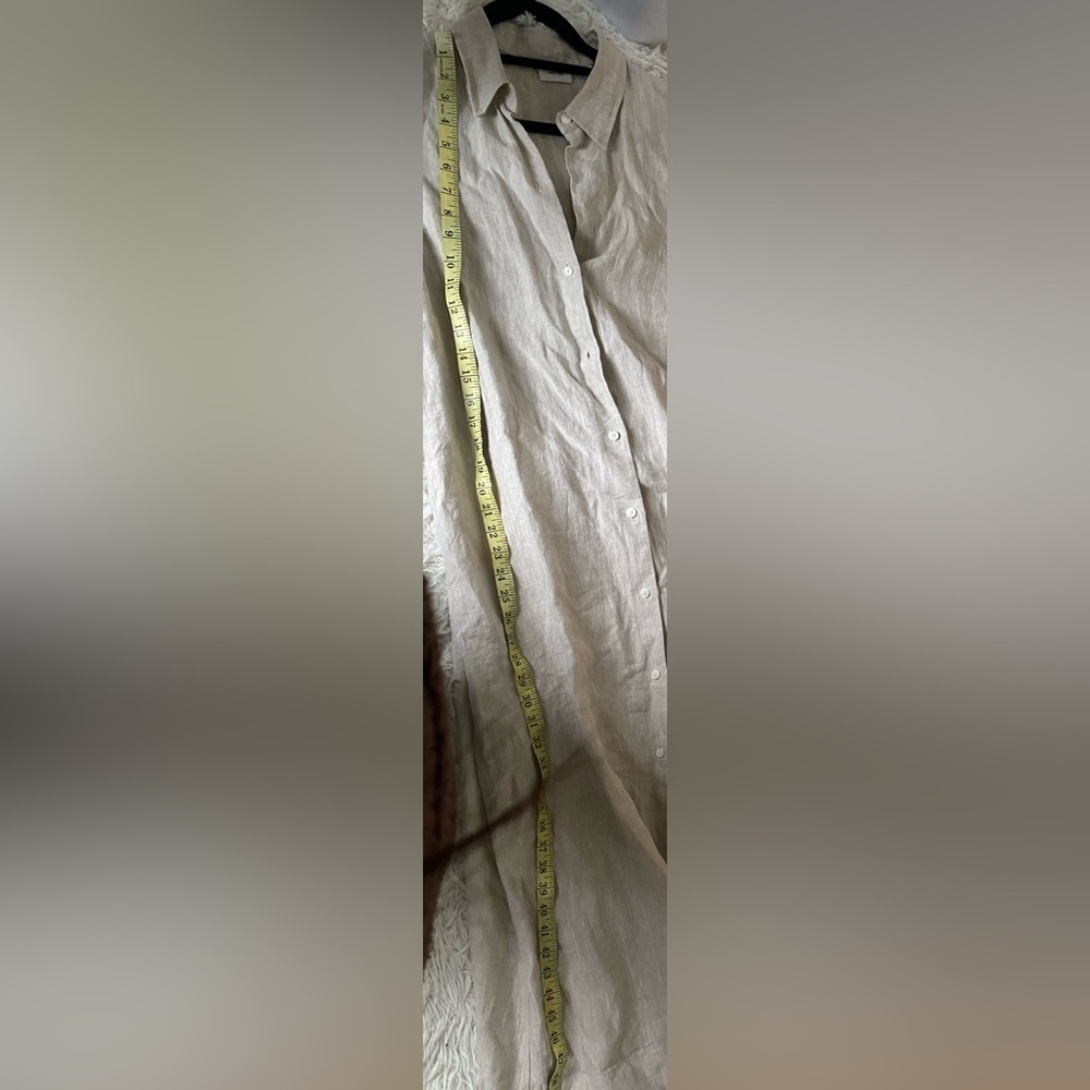 Aritzia Wilfred Eleta Linen Maxi Dress - Picture 10 of 14